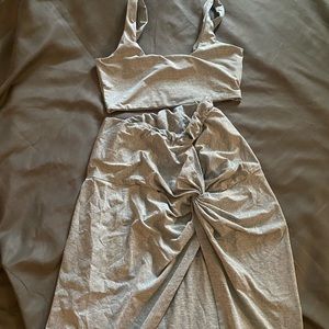 Women’s 2 piece grey set